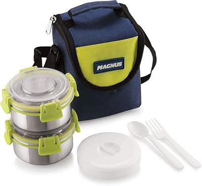 Buy Magnus Lunch Box with Detachable Clip Lock, Leak Proof Containers ...