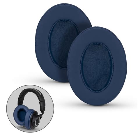Headphone Memory Foam Earpads - Oval - PU Leather (Various Colours ...