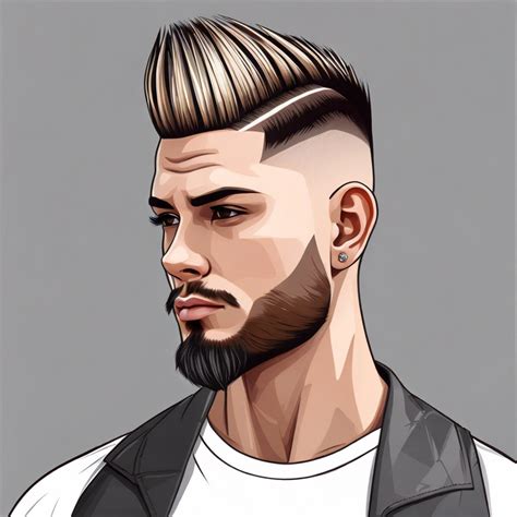 15 Ideas for Fohawk Fade Short Hair - Burst of Style