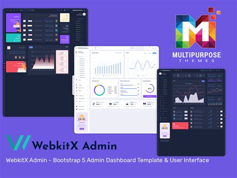 Unleash the Power of Bootstrap 5 Admin Template of WebkitX Admin