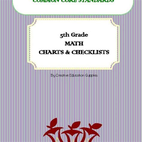 Image result for 5th Grade Math Chart Costamery Math