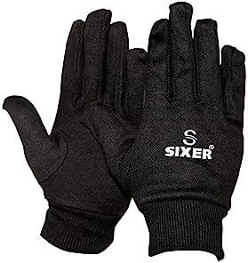 Buy SIXER Elite Max Cotton Cricket Batting Inner Gloves, Full Finger ...