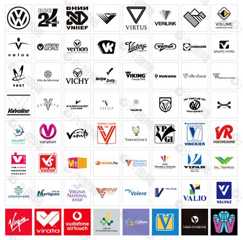 以V开头的世界著名标志logo大全设计元素素材免费下载(图片编号:5396173)-六图网