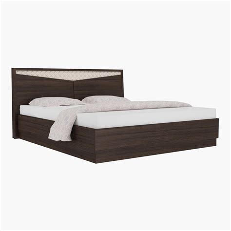 Buy Spectra Juno King Size Bed with Box Storage - 193 x 211 cm from ...