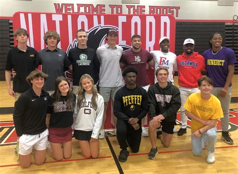 Nation Ford holds spring signing with one of their biggest classes - Fort Mill Prep Sports