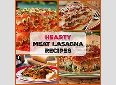 Hearty Meat Lasagna Recipes   MrFood.com