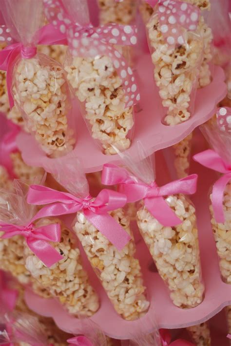 popcorn baby shower cake