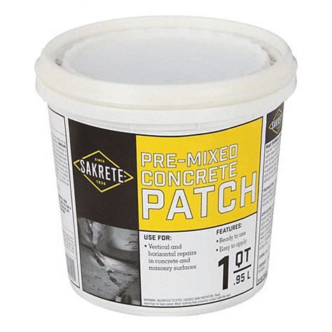 SAKRETE, Sakrete, Cement, Concrete Repair Compound - 39UV63|120547 ...
