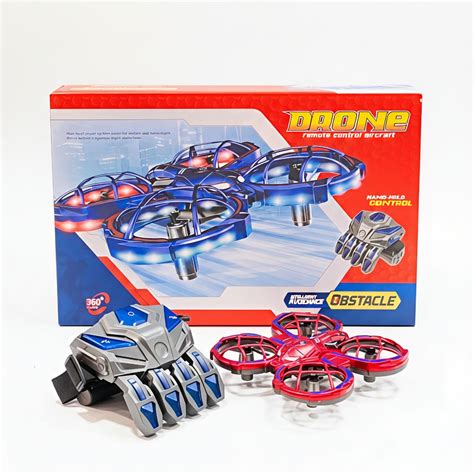 Spider Hand Control RC Drone for Kids | LED Flying Toy | Gesture ...