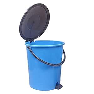 Kuber Industries Plastic Dustbin Garbage Bin with Handle, 10 Liters ...