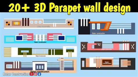 Image result for Simple Parapet Wall Design