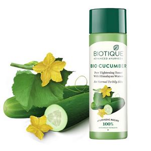 Buy Biotique Bio Cucumber Pore Tightening Toner, 120ml And Biotique Bio ...