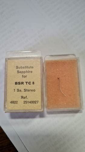 Pikap İğnesi BSR TC8 Sapphire Needles