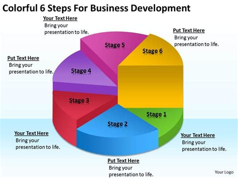 PowerPoint Business Development Flow Chart 的图像结果