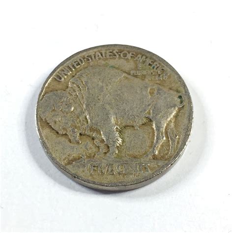 1913 Raised Ground Buffalo Nickel | Property Room