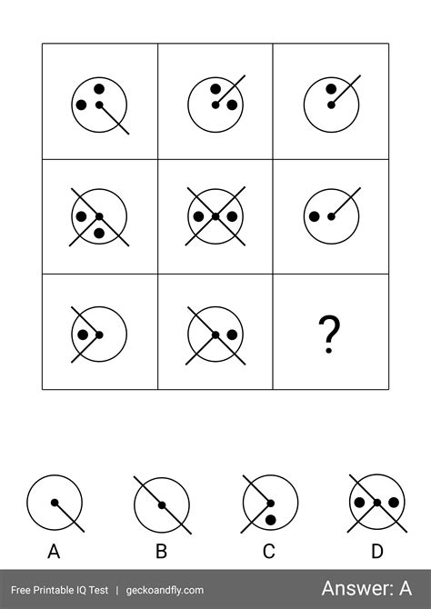 IQ Test Questions 的图像结果