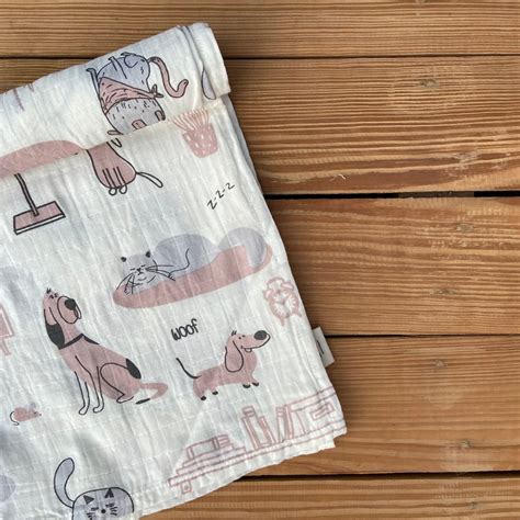 Organic Muslin Swaddle – Zoey