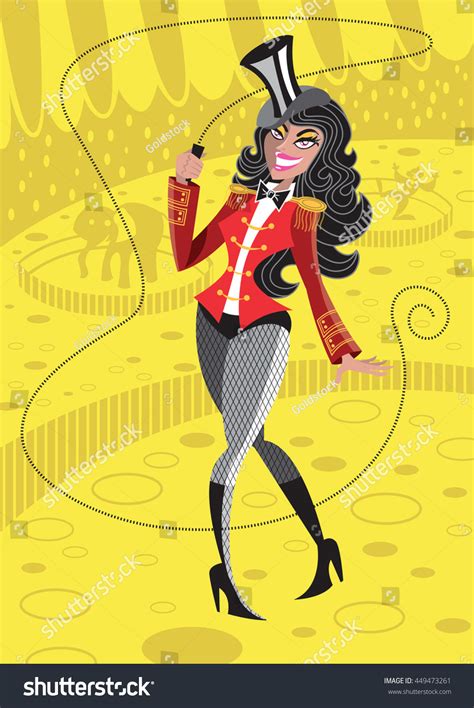 Ringmaster Circus Vector Illustration: vetor stock (livre de direitos ...