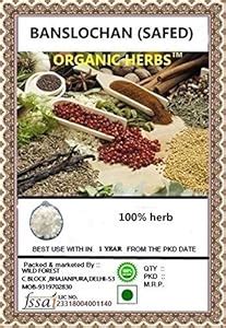 Buy ORGANIC HERBS BANSLOCHAN 200 GM Online at Low Prices in India ...