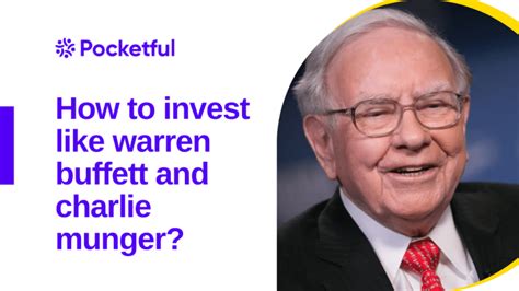 How to invest like Warren Buffett and Charlie Munger? - Pocketful