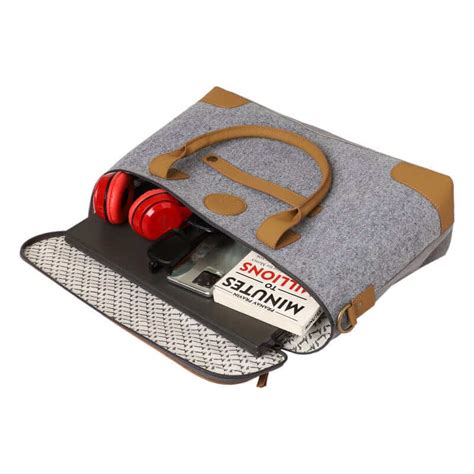 Mona B - Unisex Messenger | Small Overnighter Bag for upto 14" Laptop/