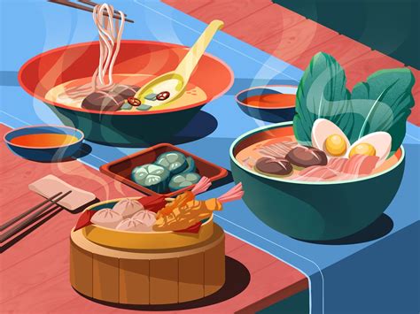 Food Illustration Lunar New Year 2023: An Illustrated Guide To