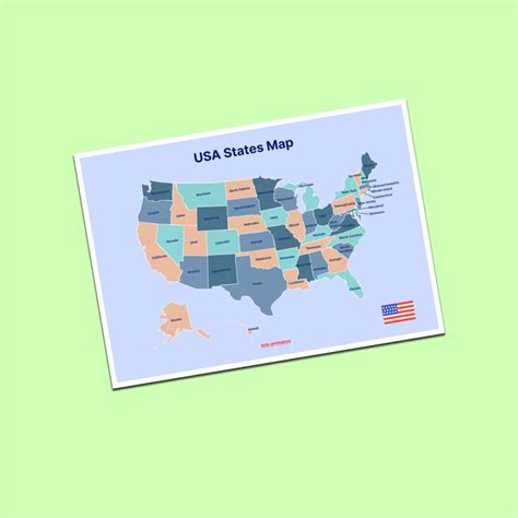 U.S. States Map Kids 的图像结果