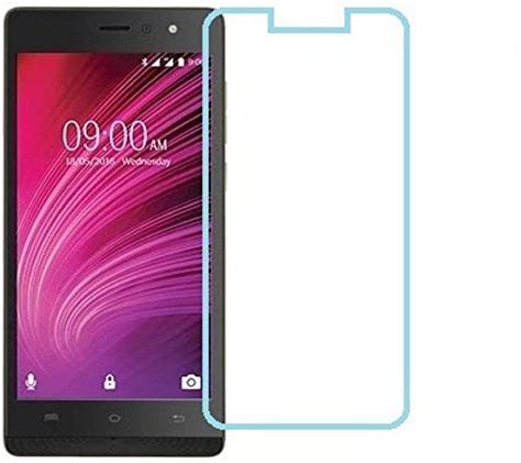 SmartLike Lava A97 4G Proactive Bubble Free Tempered Glass for Lava A97 ...