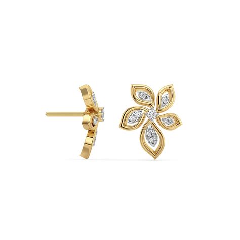 Elegant Flora Lab Grown Diamond Earrings – Emori