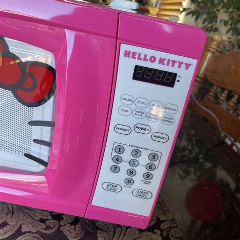 Hello kitty microwave everything works good and is... - Depop