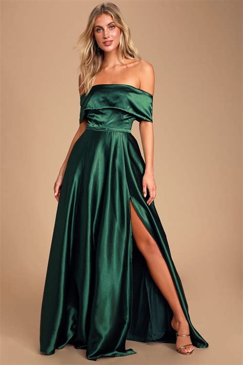 Forest Green Maxi Dress