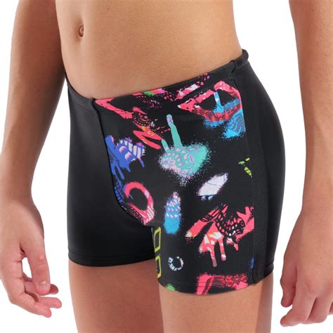 B ARENA GRAFFITI SWIM SHORT