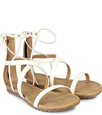 Shoetopia Girls White Stylish Trending Flats-EU36 : Amazon.in: Fashion