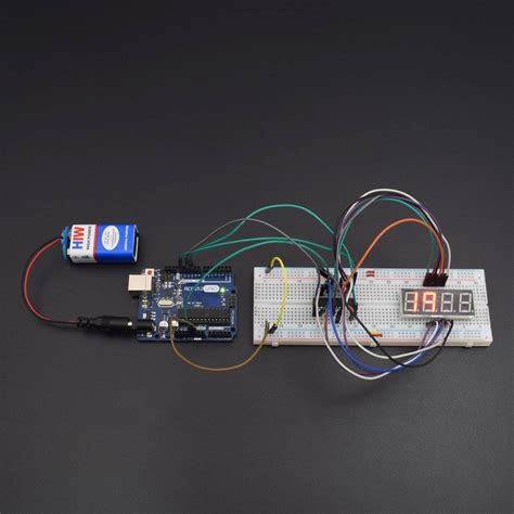 Display the Data on 4 Digit 7 Segment Display Using MAX7219 Chip – REES52