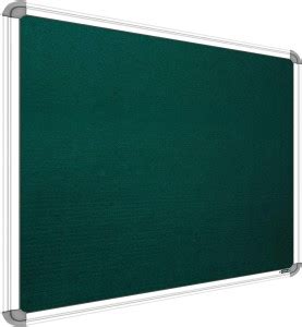 ShelfKing 2x3 Feet Premium Material Green Pin-up Board/ Notice Board ...