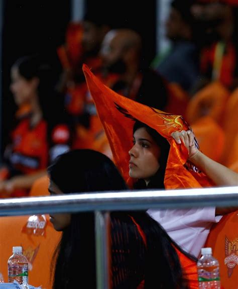 Hyderabad : SRH owner Kaviya Maran during the IPL 2023 match
