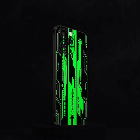 Cyberpunk V1 Dark Neon Mobile Skin – Wrap Shopee