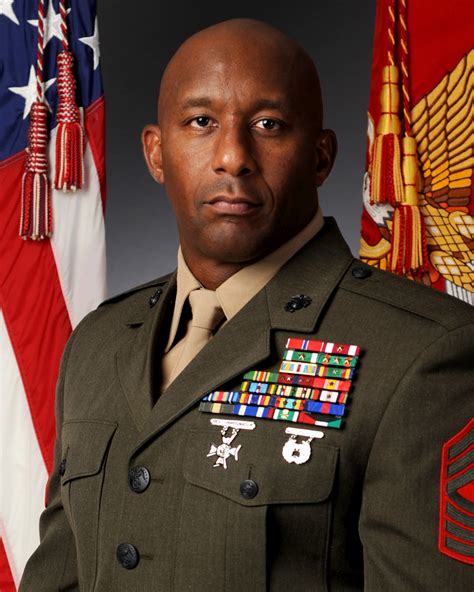 SgtMaj Gerald A. Saunders Jr. > Marine Corps Base Quantico > Biography