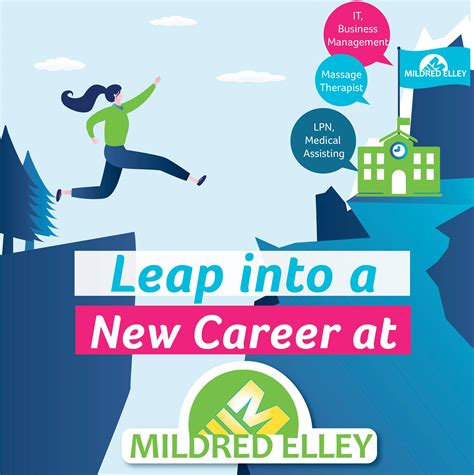 Leap into a New Career at Mildred Elley [INFOGRAPHIC] - Infographic Plaza