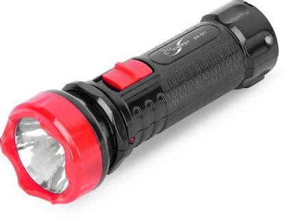 24 ENERGY 1W Lesser LED Hi - Bright Torch Rechargeable 4 hrs Torch ...
