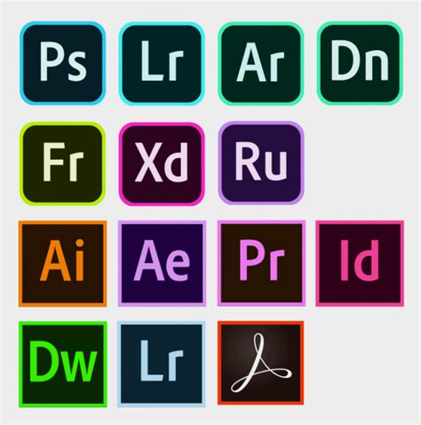 Adobe更新LOGO，包括所有产品图标！ - 米珂品牌