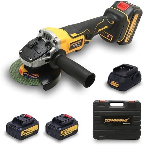 TOMAHAWK® 21V Brushless Cordless Angle Grinder T 33060-8500 RPM ...