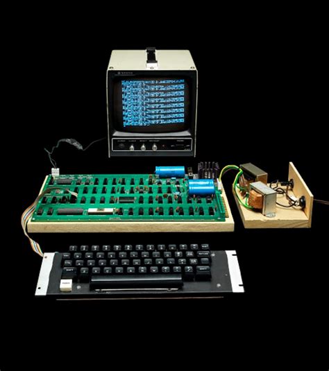 The rare 'Apple-1' computer sold for Rs 3 crore-first PC built by Steve ...