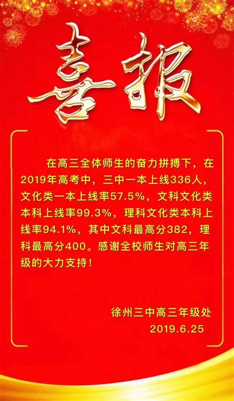 2023年徐州各高中高考成绩排名及放榜最新消息