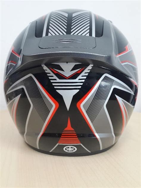 HELM YF-N4 RCONCEPT BLACK-Yamaha Mataram Sakti