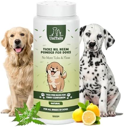 Unitailz Flea & Ticks Neem Powder for Dog & Puppy | Help in Anti ...
