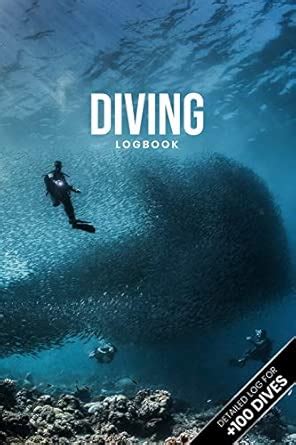 Scuba Diving Log Book Dive Diver Jourgnal Notebook Diary - Fish Shoal ...
