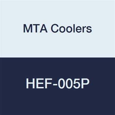 MTA Coolers HEF-005P HEF PureTec Compressed Air and Gas Filter, 3/8 ...