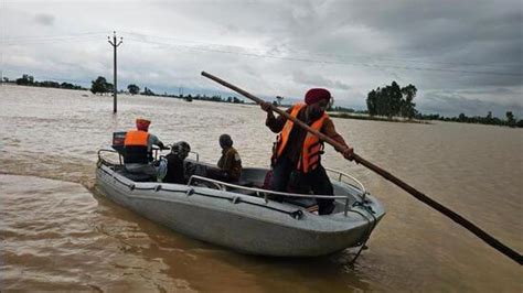 Beas in spate, 30,000 acres of fields flooded in Punjab’s Kapurthala