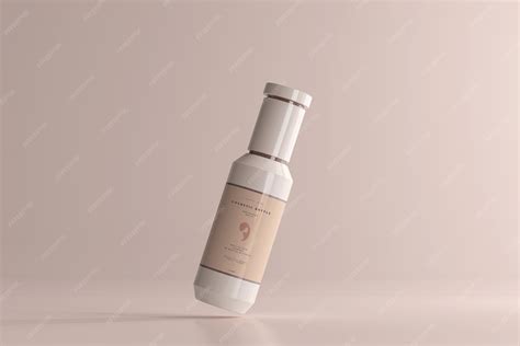 Premium PSD | Cosmetic Plastic Bottle Mockup